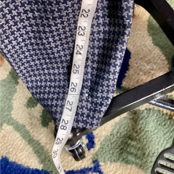 Talbots Houndstooth Pantsuit - Blue and Gray - Picture 12 of 16